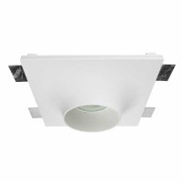 MONIORIO LED 18W VELKE Vestavné, stropní, bodové svítidlo, těleso sádra, povrch bílá, LED 18W, 2611lm, teplá 3000K, Ra80, 230V, IP20, tř.3, rozměry 300x300x187mm, trafo samostatně