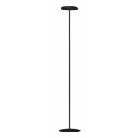 JOSHUA LED 25W Stojací pokojová lampa s nepřímým osvětlením,  nastavitelný sklon hlavice +-50°, těleso kov, povrch bílá, nebo černá, LED 25W, teplá 3000K, 2500lm, Ra80, 230V, IP40, tř.2, hlavice d=237mm, h=1887mm, svítí nahoru