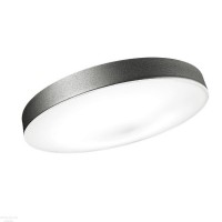 MOVE LED STROPNÍ Stropní, přisazené svítidlo, nastavitelný sklon +-10°, těleso kov, povrch bílá, nebo černá, difuzor plast opál, LED 29W, teplá bílá 3000K, 3731lm, 230V, IP20, d=540mm, h=160mm