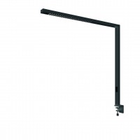 LEX TL 80W CCT presence sensor Stolní kancelářská lampa, senzor přítomnosti, dosah 3m, záběr 85°, hliník, černá/bílá/stříbrná, LED 80W, CCT teplá 3000K-denní 6500K, UGR<6, vyzař úh 50°, dotyk stmívač, 230V, 64x1194x1159mm, svítí nahoru/dolům svěrka SAMOSTANĚ