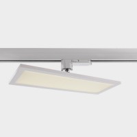 CARAGANA LED 20W Svítidlo do 3F lišty, nastavit směr svíc 340°, hliník, povrch bílá mat, difuzor plast opál, LED 20W, neutrální 4000K, 1500lm, Ra80, 110-240V, IP20, tř.1, 300x100x22mm, do 3F lišty NORDIC ALUMINIUM