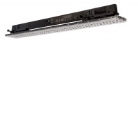 SOUN 14W-20W/35W-50W/50W 3F Svítidlo do 3F lišty, výklopné +-30°, těleso hliník, povrch bílá/černá, krycí plast čirý, nast. LED 14W-20W/35W-50W, teplá 3000K/neutrální 4000K, stmív DALI dle typu, Ra80, 230V, IP20, rozměry dle typu.