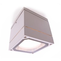 ACRIS GX53 1X9W IP54 čtverec Stropní stropní venkovní svítidlo, materiál hliník, povrch bílá, antracit, difuzor plast opál, pro LED 1x9W, GX53, 230V, IP54, tř.1, rozměry 108x108x100mm