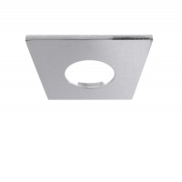 MAK SQ rámeček Dekorativní čtvercový rámeček, pro vestavné bodové svítidlo, materiál hliník, povrch lesk/broušený/saténový, rozměry 83x83mm.