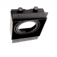 NOWA IIISQ, 1x31W Podhledové bezrámečkové bodové svítidlo, do sádrokartonu, materiál kov, povrch bílá, nebo černá, pro LED modul 31W,  rozměry 178x178x128mm.