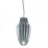 D49 AGAVE 17 Závěsné svítidlo stínítko plast, polykarbonát čirý, pro úspornou žárovku 1x21W/E27, nebo zářivku 1x32W/42W 1x, 230V, IP20, tř.2, d=170mm, l=295mm, závěs dle typu, sada 4ks barevné filtry