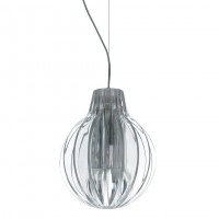 D49 AGAVE 26 Závěsné svítidlo stínítko plast, polykarbonát čirý, pro úspornou žárovku 1x21W, E27, 230V, IP20, tř.2, d=260mm, l=310mm, závěs l=3000mm lze zkrátit, sada 4ks barevné filtry