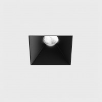 BLANKET BI SQ 9W IP44 Stropní, podhledové, bodové svítidlo, bezrámečkové, hliník, komínek bílá/černá, LED 9W, 924lm, teplá 3000K/neutrální 4000K, vyzař. úhel 55°, Ra90, 230V, IP44, rozměry 82x82x86mm.