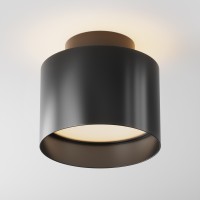 GENEA LED 12W/16W Stropní přisazené svítidlo, těleso kov, povrch bílá/černá, difuzor plast opál, LED 12W/16W, teplá 3000K/neutrální 4000K, vyzař. úhel 120°, 230V, IP20, rozměry dle typu, svítí nahoru/dolů