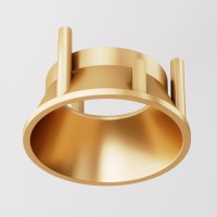 HABEO R reflektor Výměnný reflektor pro svítidla, kruhový, těleso plast bílá/zlatá, rozměry d=67mm, h=37mm, POUZE REFLEKTOR
