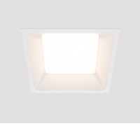 NICOL BI SQ 12W/18W/24W Stropní podhledové bodové svítidlo, těleso kov, povrch bílá, difuzor plast opál, LED 12W/18W/24W, teplá 3000K/neutrální 4000K, 230V, IP20, tř.2, rozměry dle typu.
