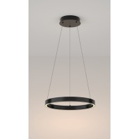 IBI HL 25W/37W/51W/61W/81W Závěsné svítidlo, těleso hliník, povrch černá/mosaz, difuzor plast opál, LED 25W/37W/51W/61W/81W, teplá 3000K/neutrální 4000K, Ra80, 230V, IP20, tř. 1, rozměry dle typu.