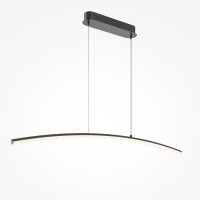 KUCHA HL 15W CCT Závěsné svítidlo, těleso kov, povrch černá/mosaz, difuzor plast opál, LED 15W, 1150lm, CCT nastav. teplota teplá 3000K-neutrální 4000K, Ra80, 230V, IP20, tř.1, rozměry 980mm, vč závěs lanka l=3000mm, lze zkrátit.