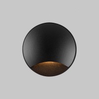 TYTUS WL 3W, IP65 Vestavné venkovní svítidlo do stěny, těleso kov, povrch bílá/černá, LED 3W, 30lm, teplá 3000K, Ra80, 230V, IP65, rozměry d=62mm, svítí dolů.