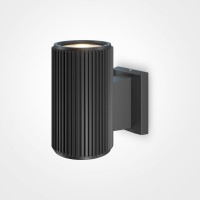 PARO WL 1x60W, E27, IP54 Nástěnné venkovní svítidlo, těleso kov, povrch černá/šedá/bílá, pro žárovku 2x60W, E27, 230V, IP54, tř.1, rozměry d=95mm, h=260mm, svítí nahoru/dolů.