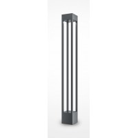 SIMO FL 10W/20W/25W IP65 Sloupkové venkovní svítidlo, těleso kov, povrch černá grafit, LED 10W/20W/25W, teplá 3000K, Ra80, 230V, IP65, rozměry dle typu, svítí dolů.