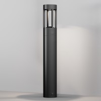 BIKY FL 9W IP65 Sloupkové venkovní svítidlo, těleso kov, povrch černá grafit, LED 9W, 450lm, teplá 3000K, Ra80, 230V, IP65, rozměry d=90mm, h=600mm, svítí dolů.
