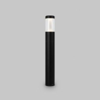 LOVY FL 8W IP54 Sloupkové venkovní svítidlo, těleso kov, povrch černá, difuzor plast opál, krycí plast čirý, LED 8W, 450lm, neutrální 4000K, Ra80, 230V, IP54, rozměry dle typu.
