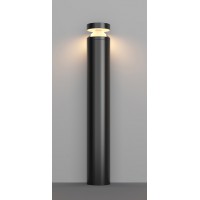 UTEY FL 12W IP65 Sloupkové venkovní svítidlo, těleso kov, povrch černá grafit, difuzor plast opál, LED 12W, 280lm, teplá 3000K, Ra80, 230V, IP65, rozměry dle typu, svítí dolů.