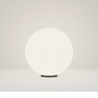TRABO FL 1x30W, E27, IP54 Zemní venkovní svítidlo do záhonu, těleso plast, difuzor plast opál, pro žárovku 1x30W, E27, 230V, IP54, tř.1. rozměry dle typu, s bodcem do záhonu.