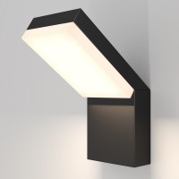 EMA WL 12W IP54 Nástěnné venkovní svítidlo, těleso kov, povrch černá, difuzor plast opál, LED 12W, 865lm, teplá 3000K, Ra80, 230V, IP54, tř.1, rozměry 100x220x165mm, svítí dolů.