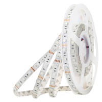 LED pásek RGB 60LED/m, 14,4W/m, 12V, 24V LED pásek RGB - červená, zelená, modrá, 14,4W/m, 12V, nebo 24V, 60LED/m,  rozteč LED 16,8mm, rozměry w=10mm, délka dle typu dělitelnost 50mm/100mm, cena za 1m