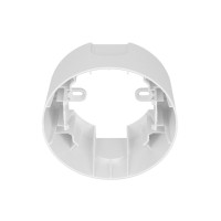 LUBEA základna Základna pro montáž přisazeného svítidla, materál plast bílý, rozměry d=98mm, h=50mm.