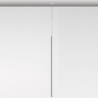 TUBOSO VZ LED 1X3W Vestavné závěsné bodové svítidlo, materiál hliník, povrch bílá mat (RAL 9016), LED 1x3W, teplá bílá 3000K, neutrální bílá 4000K, 700mA, IP20, rozměry d=25mm, h=700mm, lankový závěs l=3000mm, lze zkrátit