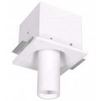 RICH 1X35W GU10 230V IP20 D=60MM Stropní vestavné svítidlo, nastavitelný směr svícení, základna kov, těleso sádra, povrch bílá, černá, pro žárovku 1X35W, GU10, 230V, IP20, rozměry 60X155X230mm