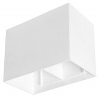 MORKE 200X105X150MM Příslušenství svítidla, box přisazeného svítidla, těleso hliník, povrch bílá, černá, rozměry l=200mm w=105mm h=150mm