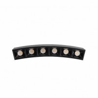 RINGOLI LED modul 6W Světelný buňkový, magnetický modul do prstencového svítidla, povrch černá, LED 6W, 230lm, teplá 3000K, Ra90, UGR<12, vyzařovací úhel 36°, napájení 24V, IP20