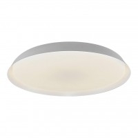 KERAN C Stropní svítidlo, těleso kov, povrch šedá, nebo bílá mat, difuzor plast opál, LED 22W, 1600lm, teplá 2200-2700K dim to warm, Ra80, stmív TRIAC, 230V IP20, d=365mm