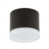 BILBA, 1x12W, GX53, IP20 Stropní přisazené svítidlo, těleso hliník, povrch bílá nebo černá, difuzor plast opál, pro žárovku 1x12W, GX53, 230V, IP20, tř.1, rozměry d=85mm, h=70mm