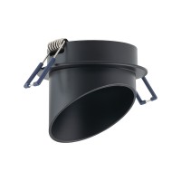 BOLTA 1x10W, GU10, IP20 Stropní podhledové bodové svítidlo, těleso hliník, povrch bílá nebo černá, pro žárovku 1x10W, GU10, 230V, IP20, tř.1, rozměry d=75mm, h=75mm, otvor d=67mm