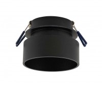 ZELUS 1x15W GU10 Stropní podhledové bodové svítidlo, těleso kov, povrch bílá/černá, pro žárovku 1x15W, GU10, 230V, IP20, rozměry d=80mm, h=60mm.