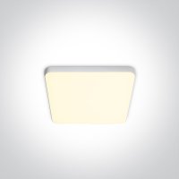 LUK BI SQ 10W/14W/20W Stropní podhledové svítidlo, základna hliník, povrch bílá, difuzor plast opál, LED 10W/1150lm, 14W/1610lm, 20W/2300lm, teplá 3000K/neutrální 4000K, Ra80, 230V, IP20, tř.2, rozměry dle typu.