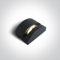 BOCIAN WL 6W IP65 Nástěnné venkovní svítidlo, těleso kov, povrch černá antracit, LED 6W, 330lm, teplá 3000K, vyzař. úhel 270°, 230V, IP65, tř.1, rozměry 140x95x62mm.