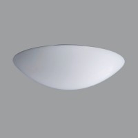 AURA 4, IP43, D=420mm Stropní svítidlo, základna kov, povrch bílá, difuzor sklo opál mat, LED 21W/29W teplá 3000K, neutrální 4000K, Ra80, dle typu stmív DALI, 230V, do koupelny IP43, tř.1, "F",rozměry d=420mm, h=125mm, úchyt skla klapky