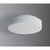 ELSA 2, do koupelny IP44, D=300mm Stropní svítidlo, základna kov, povrch bílá, difuzor sklo opál mat, pro žárovku E27, nebo LED, dle typu stmívání DALI, 230V, do koupelny IP44, d=300mm, h=86mm, bajonet