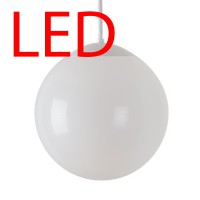 ISIS P2 LED-5L06C04Z11 22W D=300MM Závěsné svítidlo, základna kov, povrch bílá/mosaz/nerez lesk/nerez broušená, difuzor PE opál, LED 22W, 2970lm/3130lm, teplá 3000K/neutrální 4000K, stmív DALI, 230V, IP40, tř.1, d=300mm, vč tyčového závěsu délka dle typu