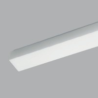 SYLVIA 2 K ZRCADLU IP44 DO KOUPELNY Stropní svítidlo, základna kov, difuzor sklo triplex opál, pro žárovku 28W/E14, nebo LED, 230V, do koupelny IP44 tř. zař.tř.1, 610x100x75mm
