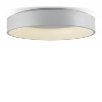 CENTRIS S Stropní, přisazené svítidlo, těleso kov, povrch bílá, difuzor plast mat, LED 32W/1680lm, 42W/2410lm, 62W/3680lm, teplá 3000K, Ra80, stmív CASSAMB, nebo DALI, 230V, IP20, tř.1. rozměry dle typu, tvar mezikruží prstenec