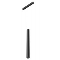 ZVER HL 5W Závěsné bodové svítidlo do mag. systému, kov, černá, smart Tuya dle typu, LED 5W, teplá 3000K/310lm, neutrální 330lm, stmív. dle typu, vyz. úhel 36°, Ra90, 48V, IP20, rozměry d=30mm, h=300mm, vč závěs kabelu l=1000mm, lze zkr.