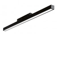 HILVER 14W/20W Bodové svítidlo do mag. systému, těleso kov, povrch černá, difuzor plast opál, smart Tuya dle typu, LED 14W/980lm, 20W/1400lm, neutrální 4000K, stmív. dle typu, vyzař. úhel 100°, 48V, IP20, rozměry dle typu.