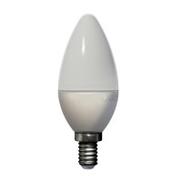 LED SVÍČKA C35 5W NEUTRÁLNÍ 4000K 400LM Světelný zdroj LED žárovka svíčková, 5W, E14, neutrální 4000K, 400lm/cca jako 20W žár, Ra80, 230V, životnost až 20.000 hod, d=37mm, l=98mm