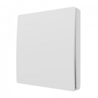 1W CLICK PIEZO ON/OFF TUYA Bezdrátový vypínač 1-tlačítkový, zap/vyp, Zigbee 3.0, kompatibilní smart systém Tuya, piezo, IP20, plast bílá, černá, rozměry 86x86x13mm, KU68