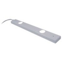 RENDRAN LED 6W 8W senzor mávnutí Světlo pod kuchyňskou linku, základna kov, povrch šedostříbrná, kryt plast, LED 6,8W nebo 8,5W, neutrální 4000K, teplá 3000K, 230V, IP20, rozměry dle typu, se senzorem pohybu reagující na mávnutí