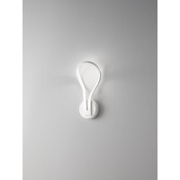 PYRMONT WL Nástěnné svítidlo, těleso kov, povrch bílá mat, difuzor plast opál, LED 13W, 1040lm, teplá 3000K, 230V, IP20, rozměry 170x390mm.