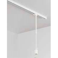 ZAGA adaptér E27 Adaptér pro montáž a napájení do 3-fázové lišty s teleksopickou tyčí a flexibilní hlavou 90°, pro žárovku 1x60W, E27,  materiál kov, povrch černá/bílá, IP20, tř.1, max. délka tyče l=650mm.