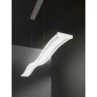 ZAJITS HL 48W CCT Závěsné svítidlo, lustr, hliník, bílá, difuzor plast, LED 48W, 3648lm, přepín CCT teplá 3000K/neutr 4000K/denní 6000K, stmív. TRIAC, 230V, IP20, rozměry 1200x96mm, vč závěs lanka 1500mm, lze zkr.